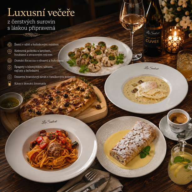 Večer chutí farmy – degustační menu